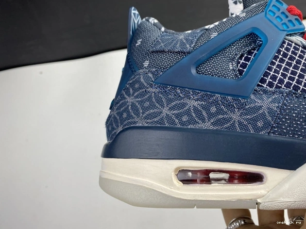 Rep Onekick SE CW0898-400 Sashiko Jordan Retro 4 Air 0711